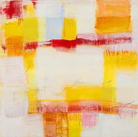 Skjør morgen I, olje 2008, 100x100 cm, foto KOS Skjør morgen I, olje 2008, 100x100 cm, foto KOS
